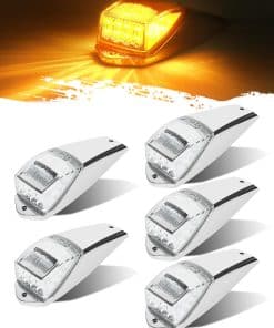 ASNOO 5PCS 17 LED Luz de Marcador de Techo de Camión |