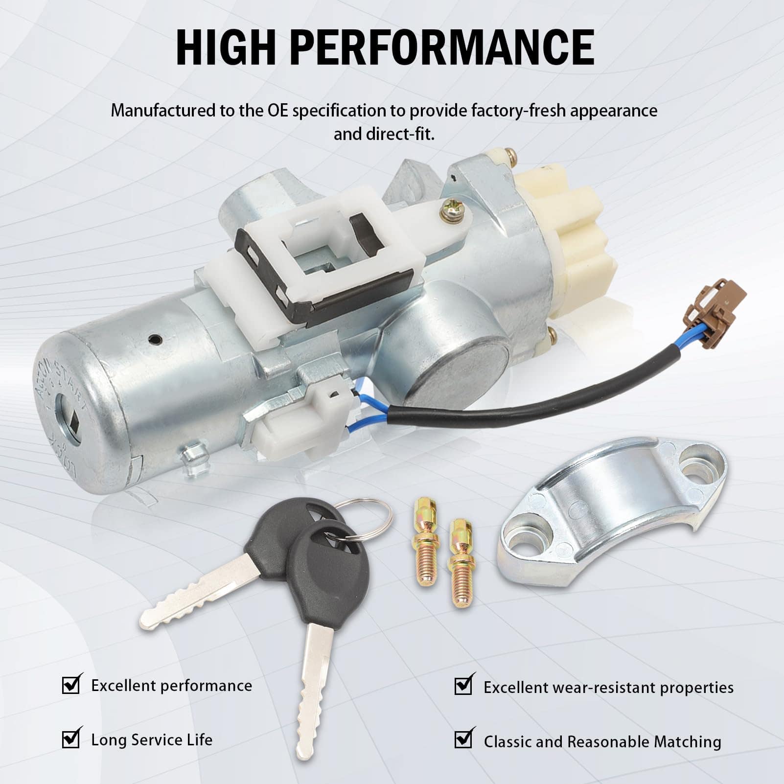 Cilindro de Bloqueo de Interruptor de Encendido Anlseiod - Imagen 3