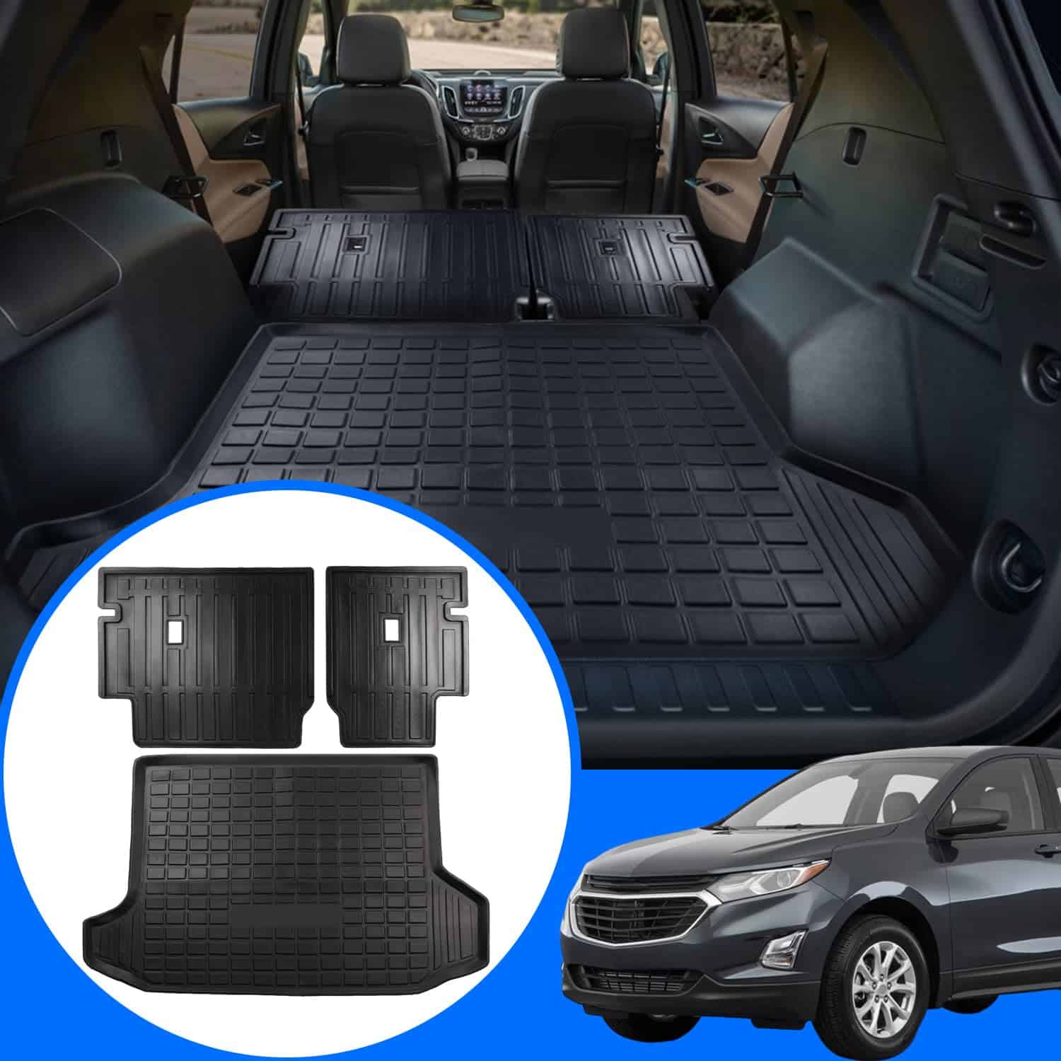Tapete de Carga y Respaldo para Chevrolet Chevy Equinox/GMC - Imagen 7