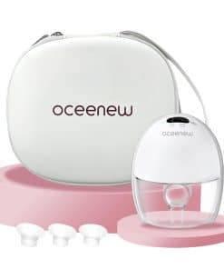 Extractor de leche eléctrico portátil Oceenew sin manos,