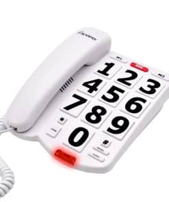 Teléfonos fijos Excelltel para personas mayores,