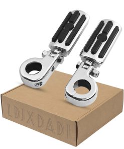 LDJXDADI 1.25" Reposapiés de Carretera, Abrazaderas de