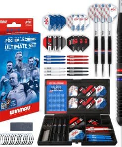 Juego Ultimate Winmau PDC con Dardos de Latón de Punta de