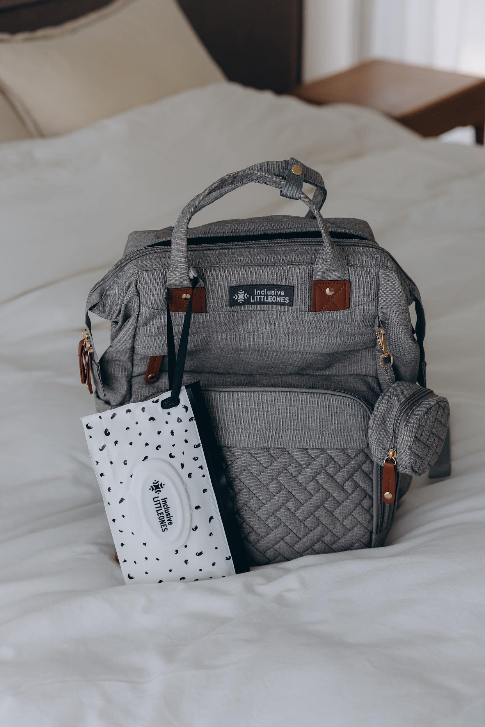 Mochila Cambiadora de Pañales con Estación de Cambio para - Imagen 7