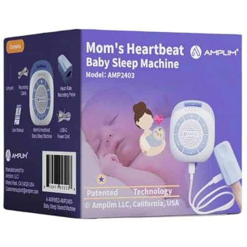 Máquina de Sonido para Bebés Amplim - Registra el Latido