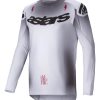 Jersey Alpinestars 3760225-191-S Supertech Plata/Negro