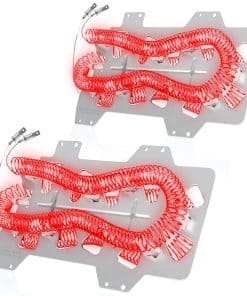 2Pc Elemento Calefactor de Secadora de Reemplazo para