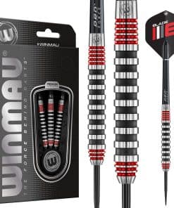 Juego de Dardos Profesionales Winmau -Rojo