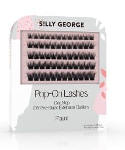 Pestañas Pop-On de Silly George - Grupos de pestañas falsas