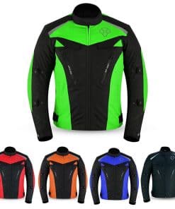 Chamarra de Moto FOXKULL Motorsports para Hombre, Textil