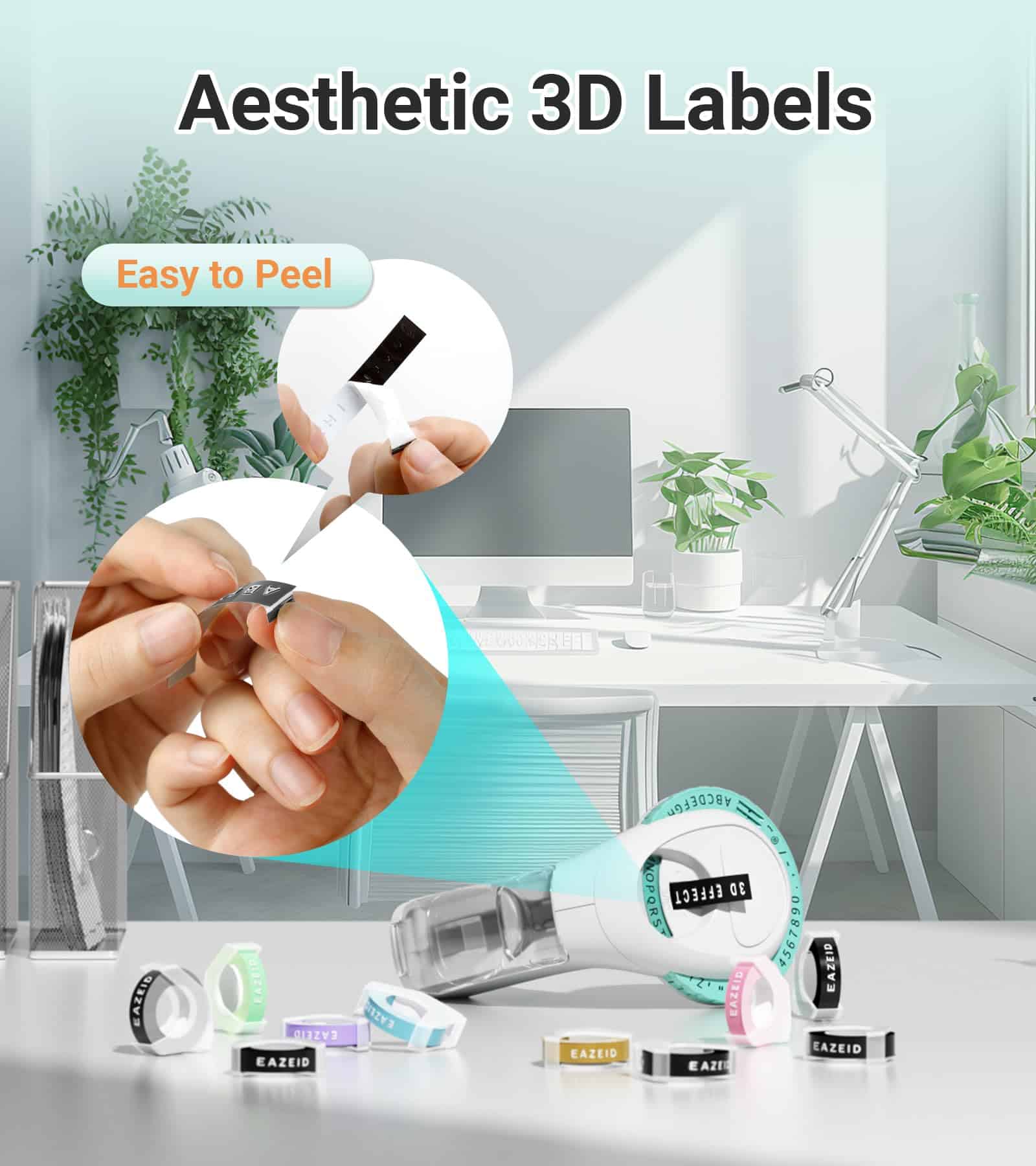 Máquina de Etiquetado en Relieve EazeID con Cinta, Máquina - Imagen 6