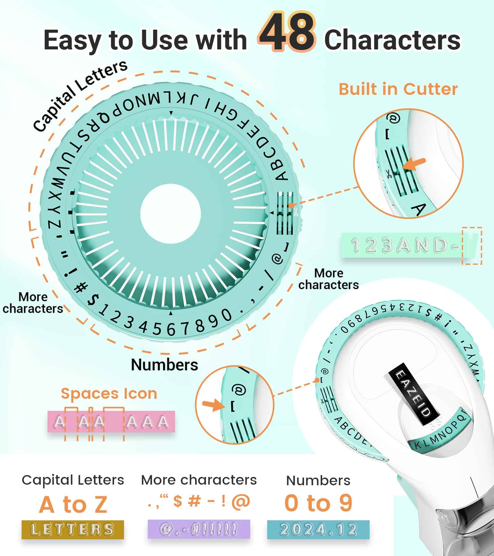 Máquina de Etiquetado en Relieve EazeID con Cinta, Máquina - Imagen 9