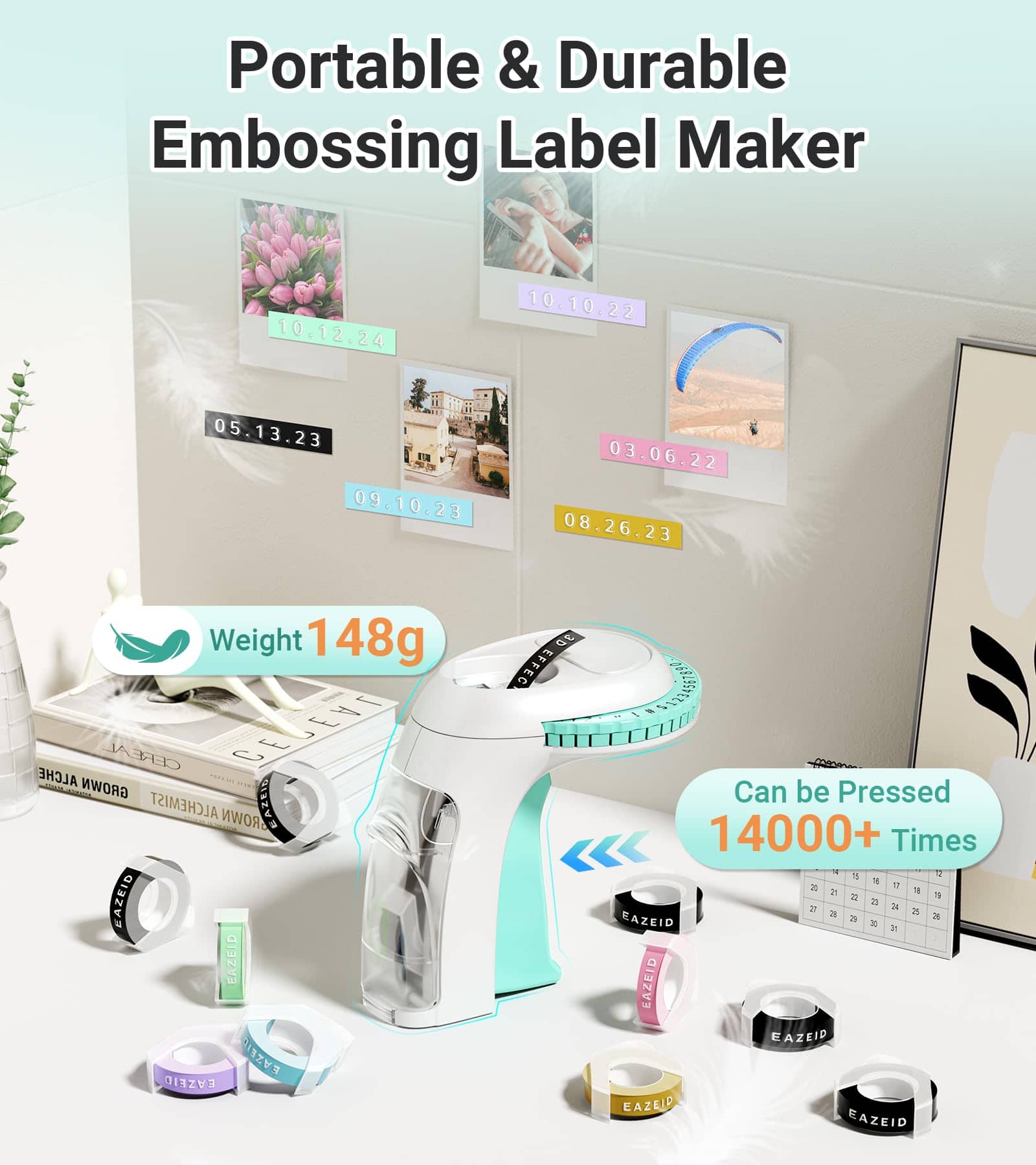 Máquina de Etiquetado en Relieve EazeID con Cinta, Máquina - Imagen 8