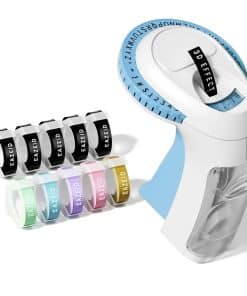 Máquina de Etiquetas Vintage EazeID Label Maker Embossing