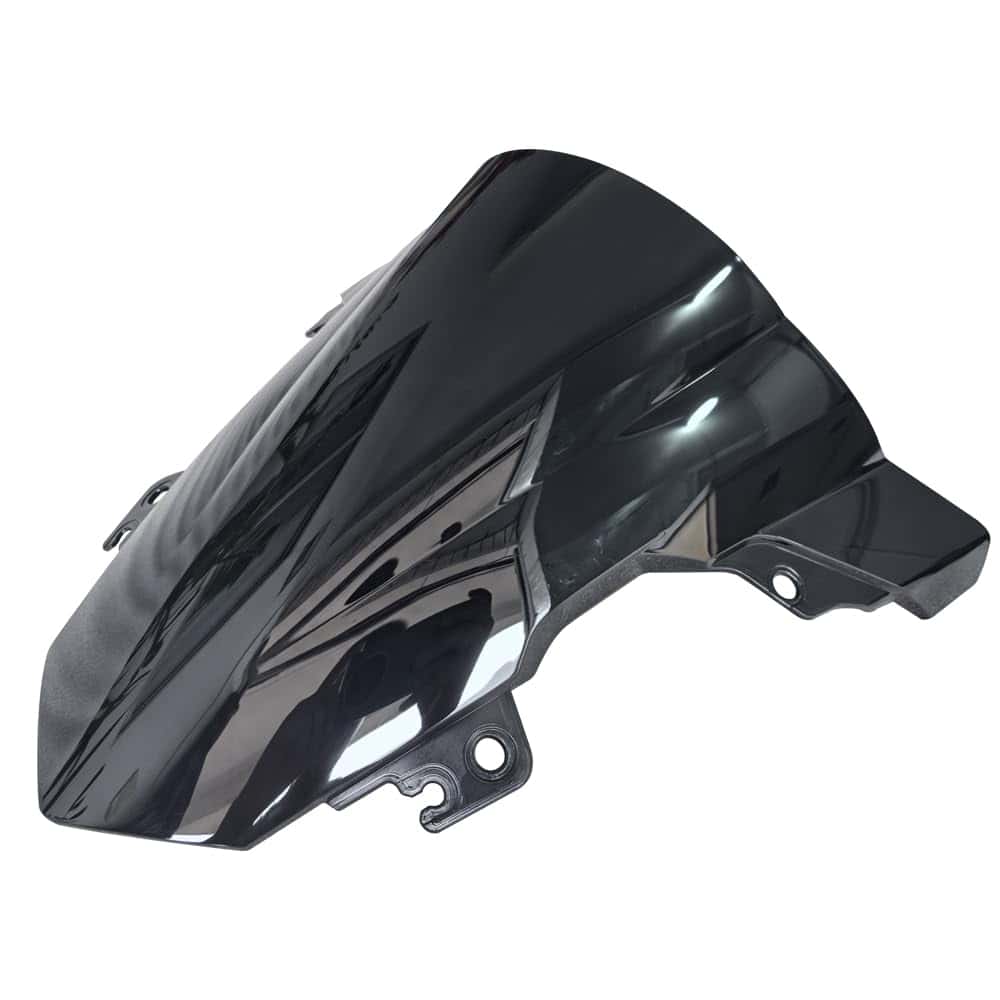 Parabrisas Doble Burbuja para Motocicleta -Rojo