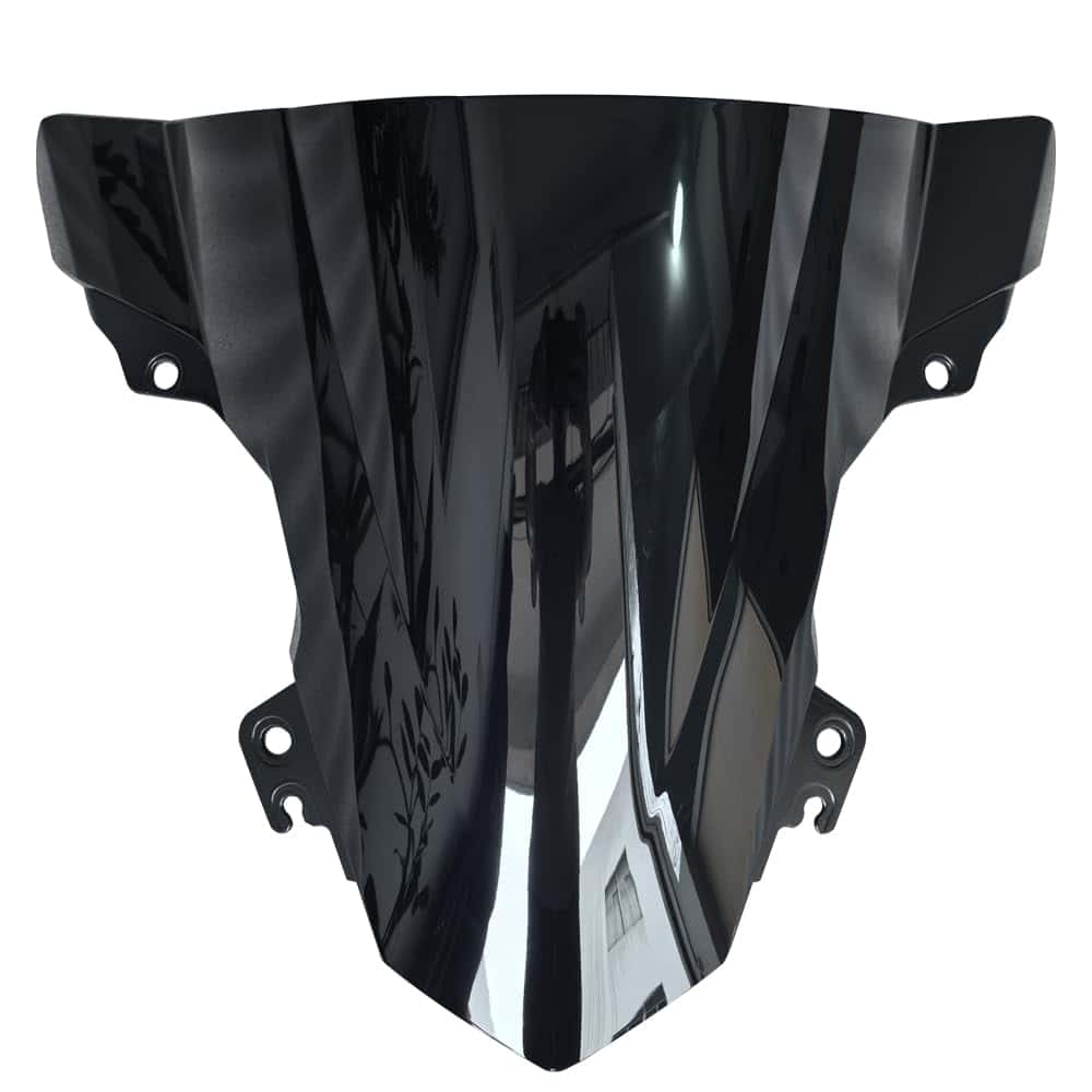 Parabrisas Doble Burbuja para Motocicleta -Rojo - Imagen 4