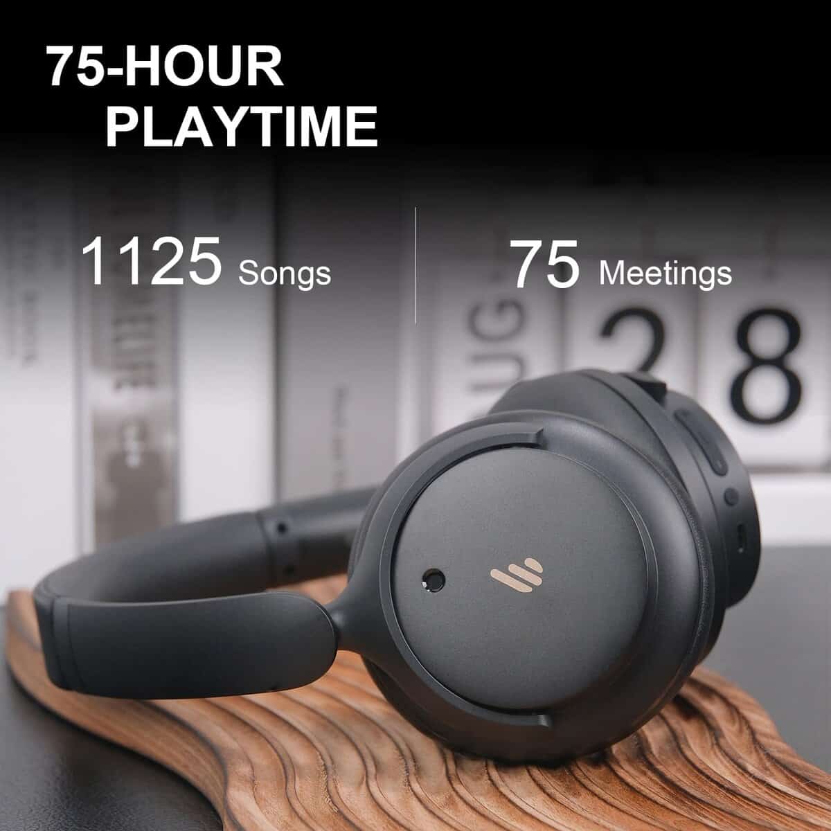 Audífonos Inalámbricos con Cancelación de -Negro - Imagen 3