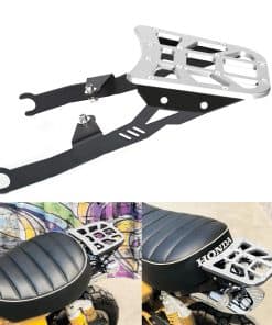 Soporte de Equipaje para Moto Monkey 125 2018-2024 (Plata)