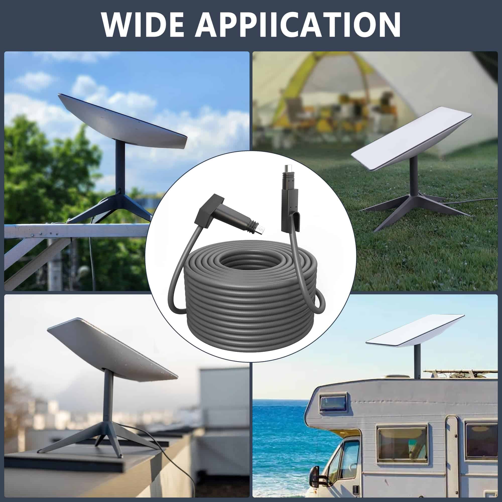 Cable Starlink 16.4FT para Starlink Actuated Gen 2, Cable - Imagen 8