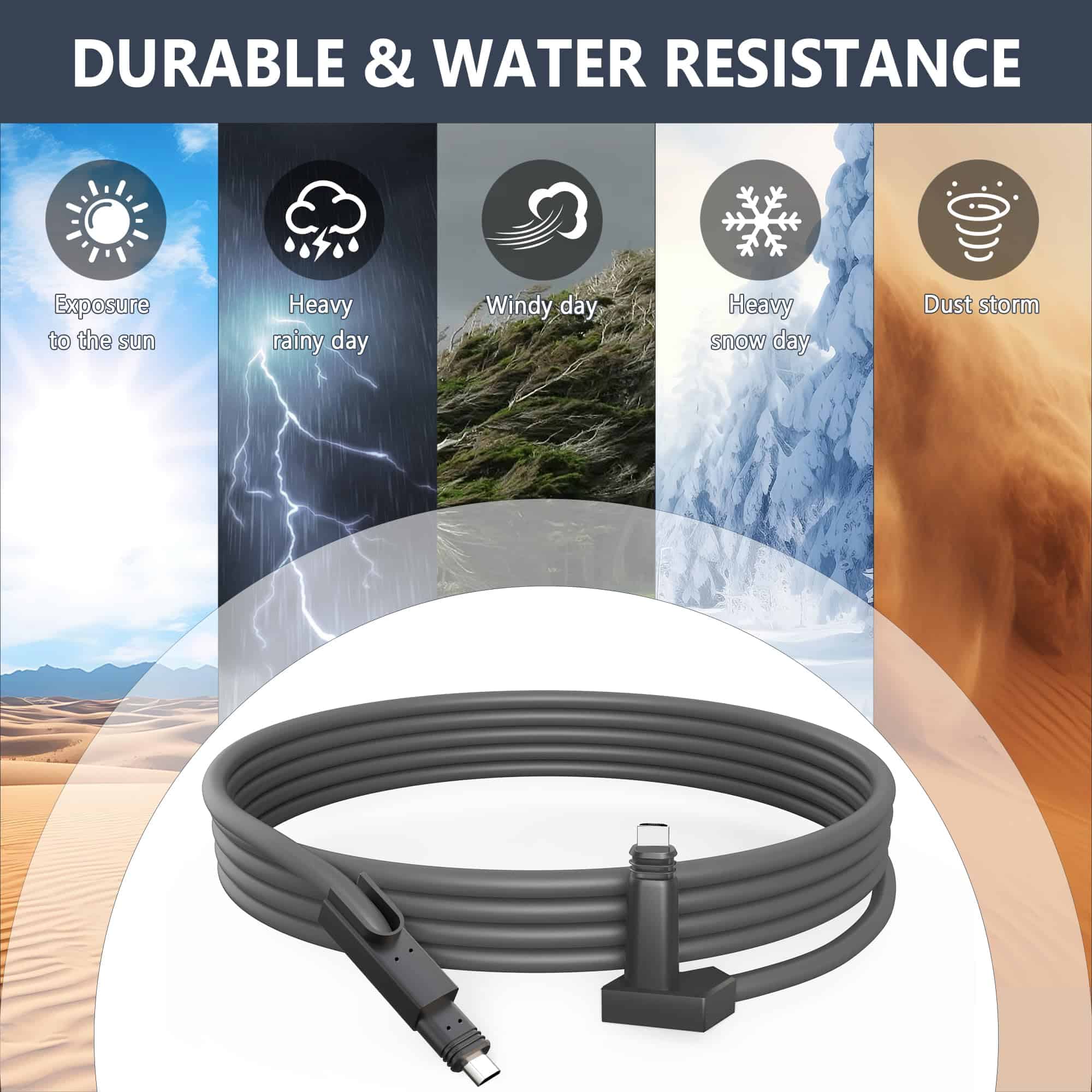 Cable Starlink 16.4FT para Starlink Actuated Gen 2, Cable - Imagen 6