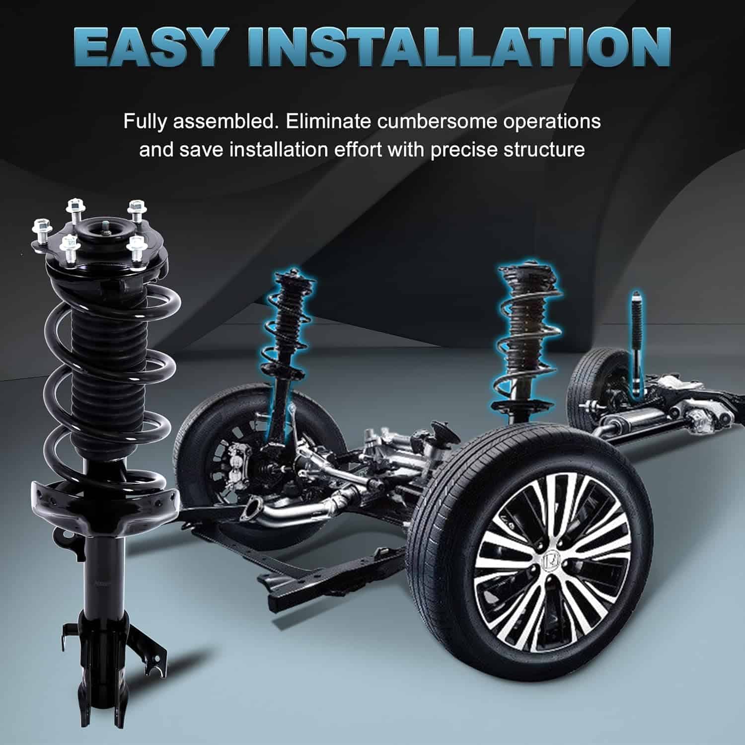 AMORTIGUADORES TRASEROS 37114 EVERESTWAY Compatible con - Imagen 5