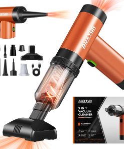 Aspiradora de Coche Inalámbrica AUXTUR Mini Portable con