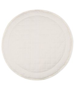 Tapete de Juego Orgánico MakeMake -Rayas Beige