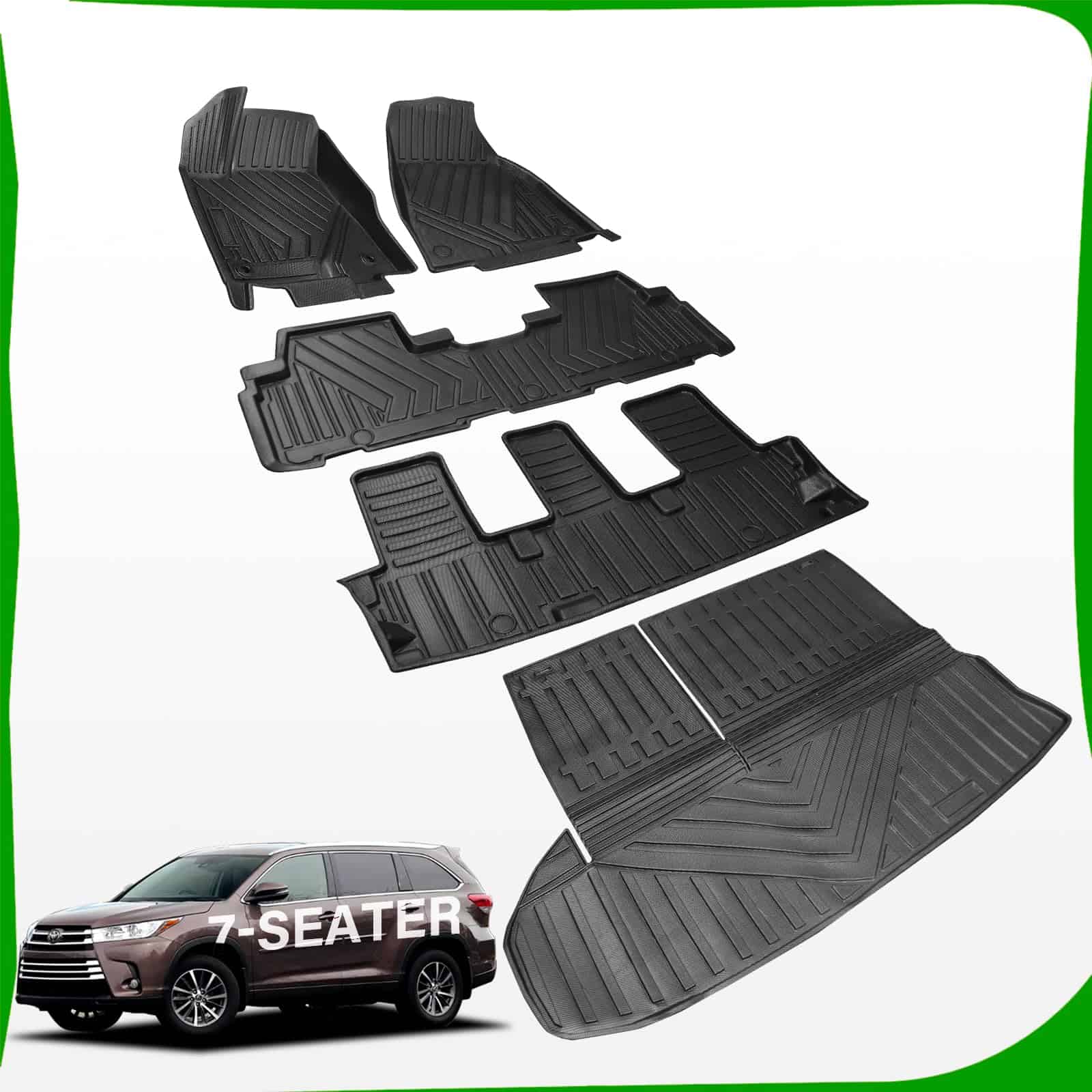 Tapetes de Piso para Automóvil Mat de Camioneta Mat de