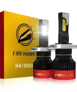 Bombillas LED Firehawk H4/9003/HB2 40000LM 6000K Blanco