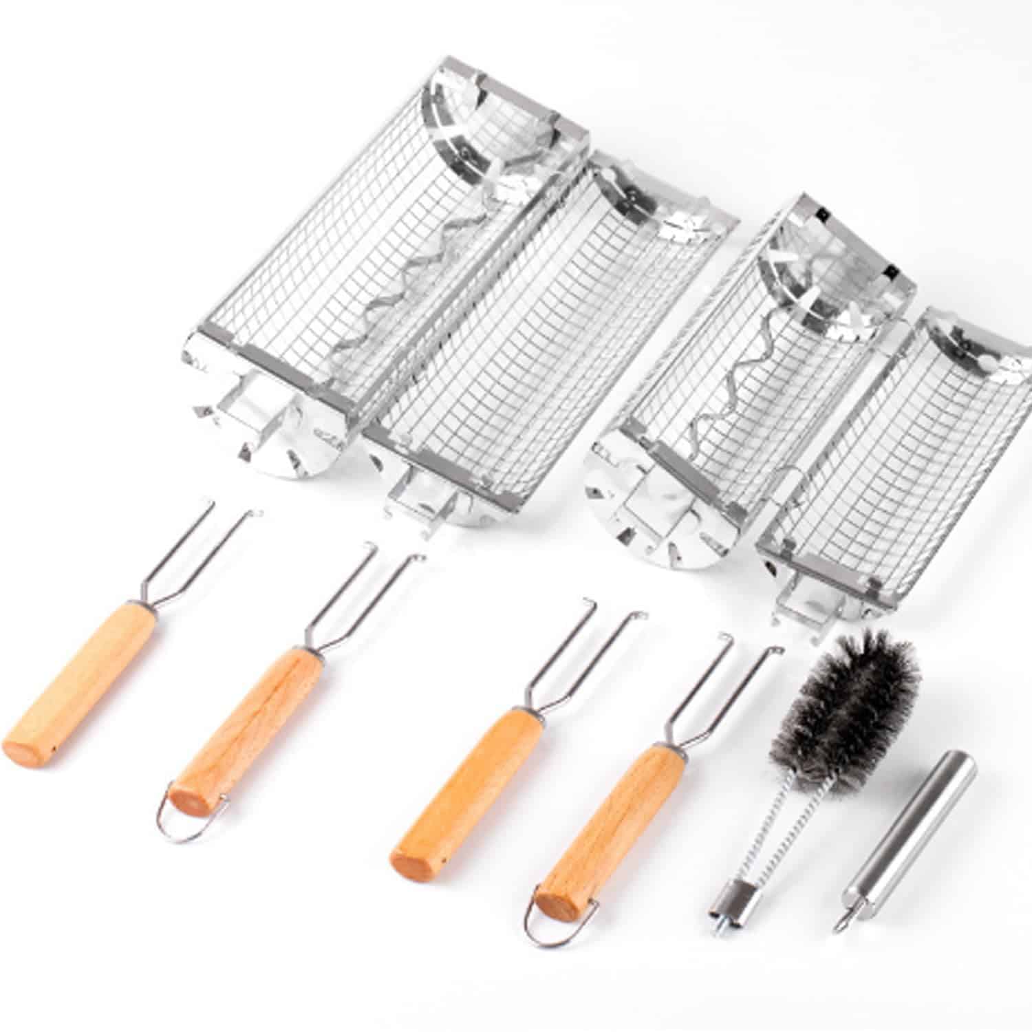 Cesta de parrilla para barbacoa Keliheyle, Cesta de - Imagen 3