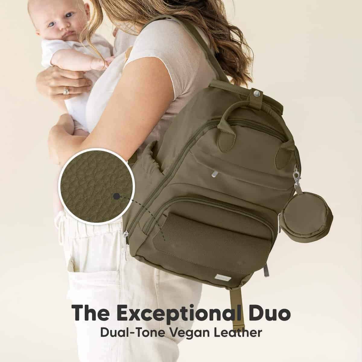 Mochila de Pañales - Mochila de Viaje Multifuncional para - Imagen 6