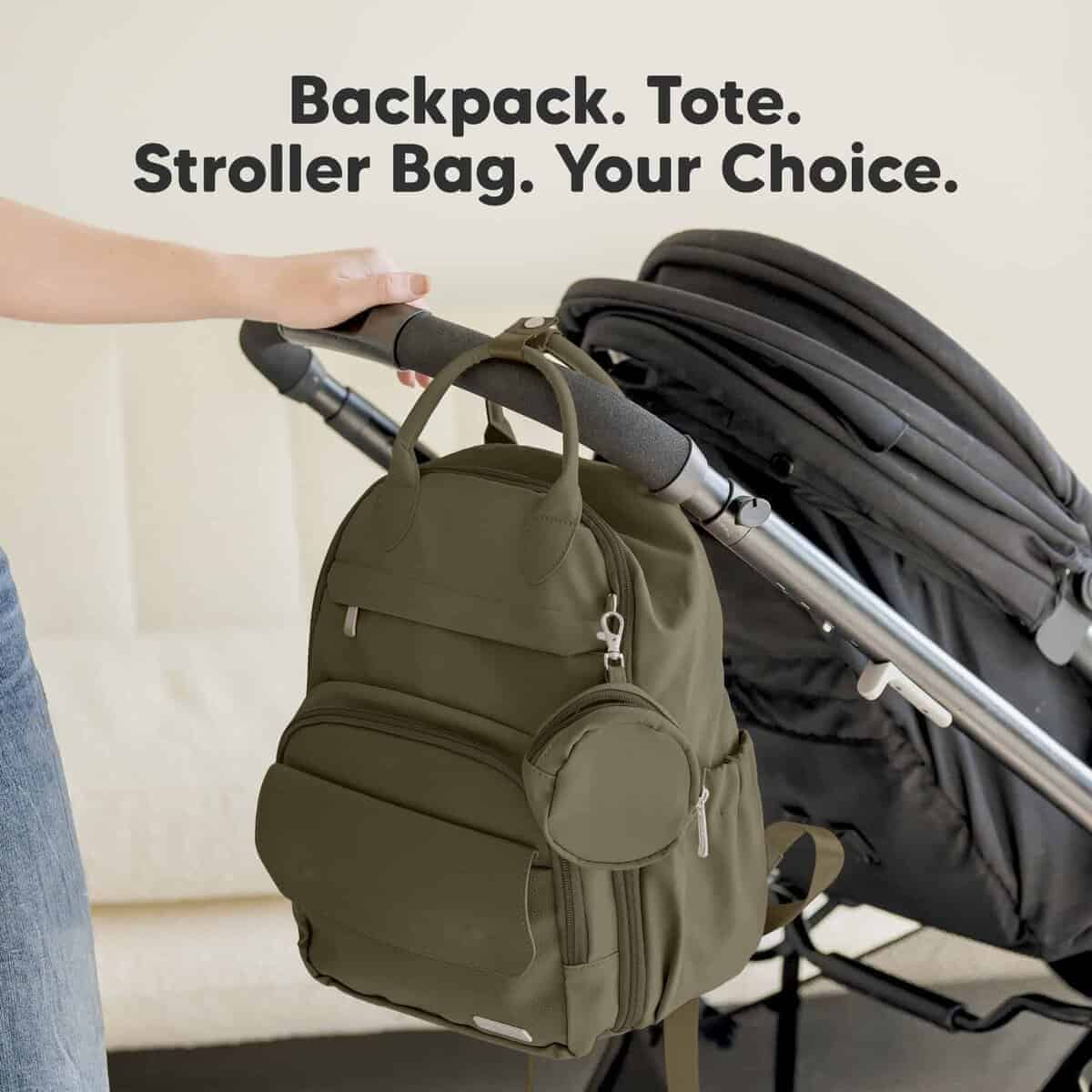 Mochila de Pañales - Mochila de Viaje Multifuncional para - Imagen 8