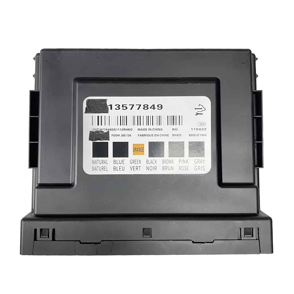 13577849 Módulo de Computadora de Cuerpo Reconstruido para