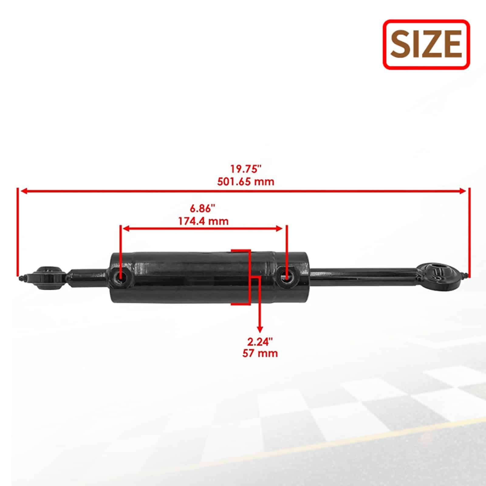 Cilindro de Dirección AM108777 para Tractor de Césped John - Imagen 4