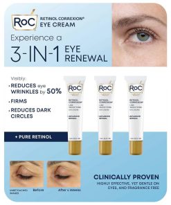 Crema para el contorno de ojos RoC Line Smoothing, 0.6