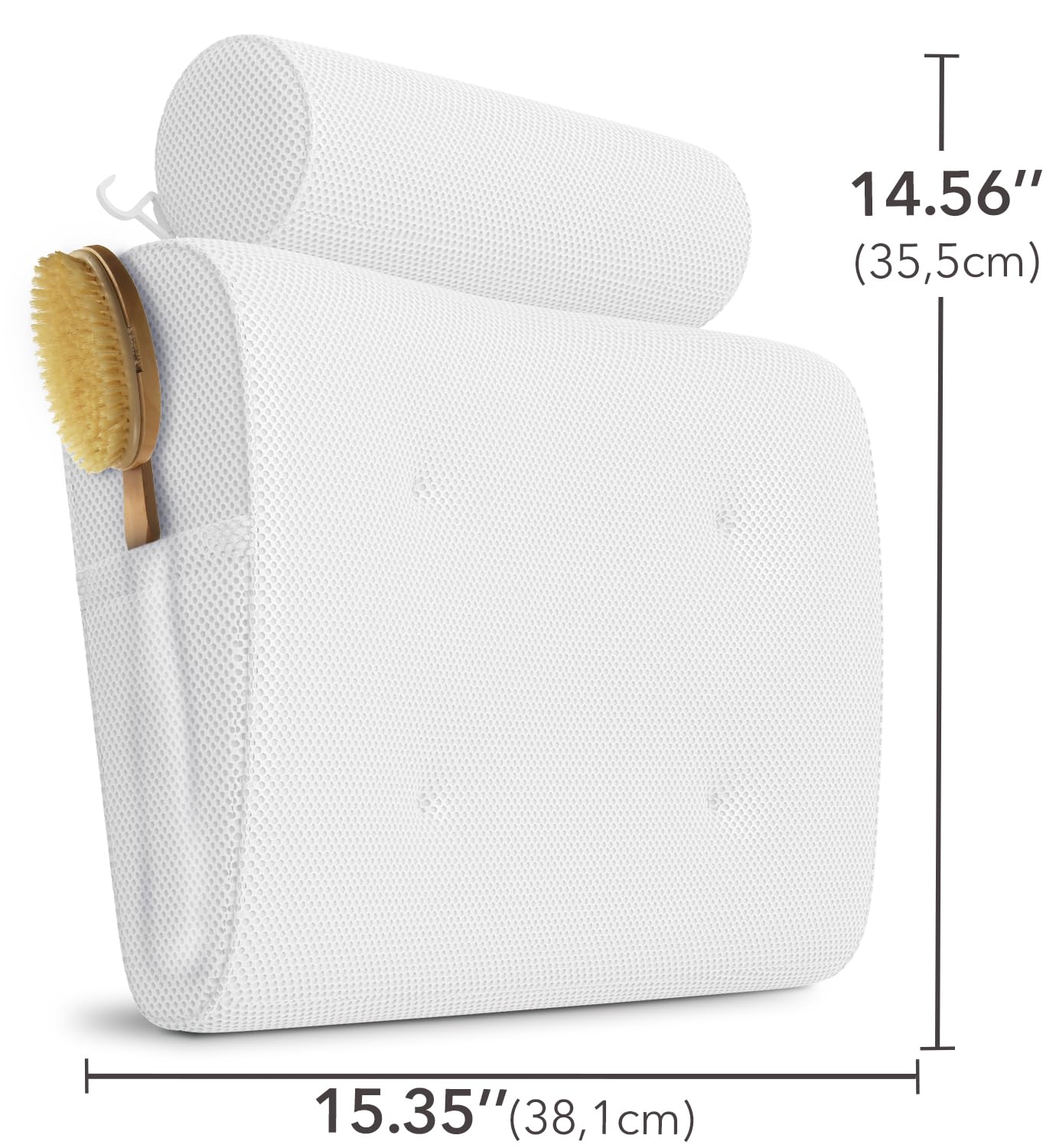 Almohada de Baño de Lujo Everlasting Comfort - Soporte para - Imagen 3