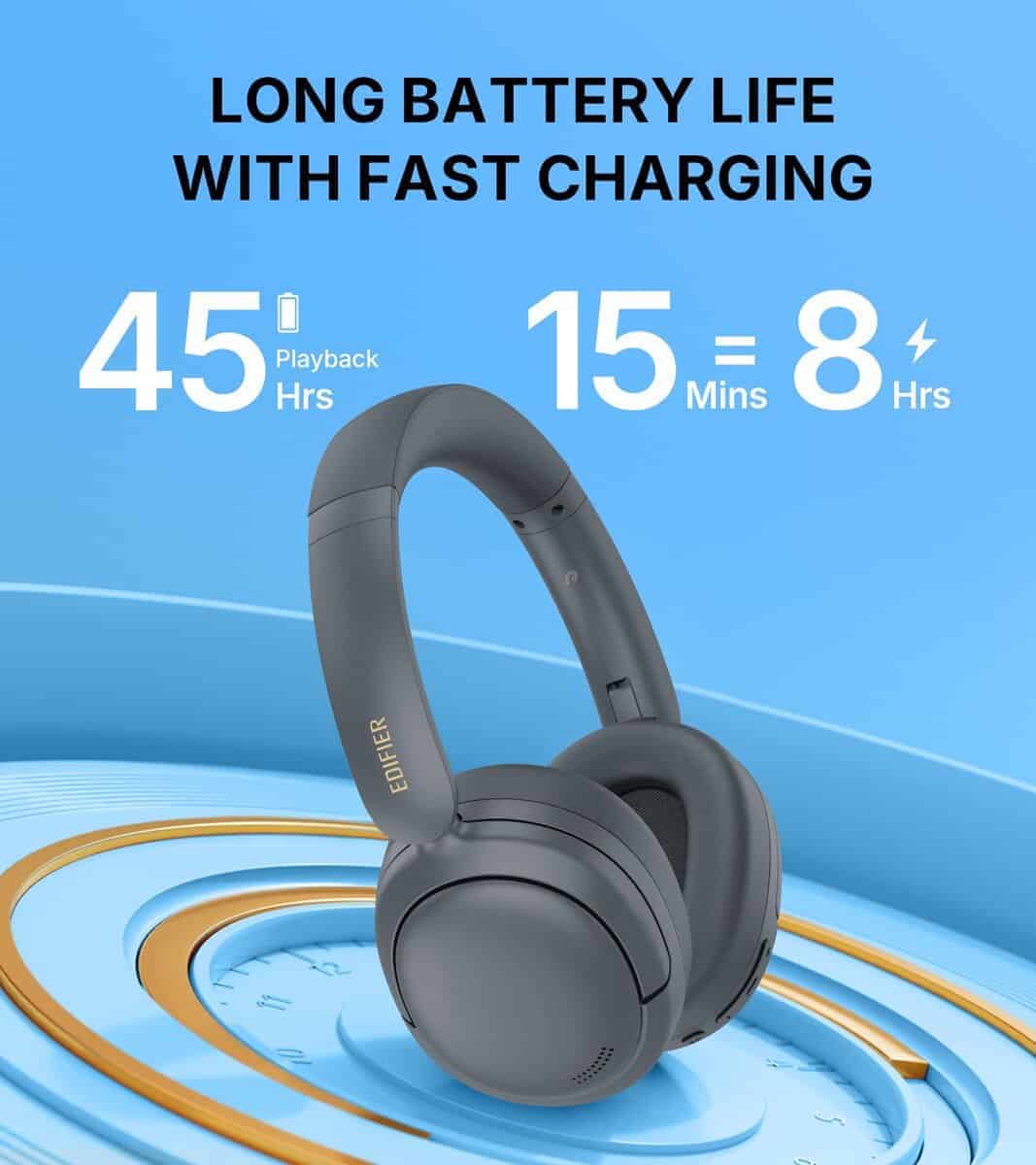 Audífonos inalámbricos Edifier W800BT SE Over-Ear Bluetooth - Imagen 5