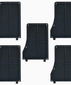 Filtro de Aire de Cabina ALTBET 5pcs Compatible con