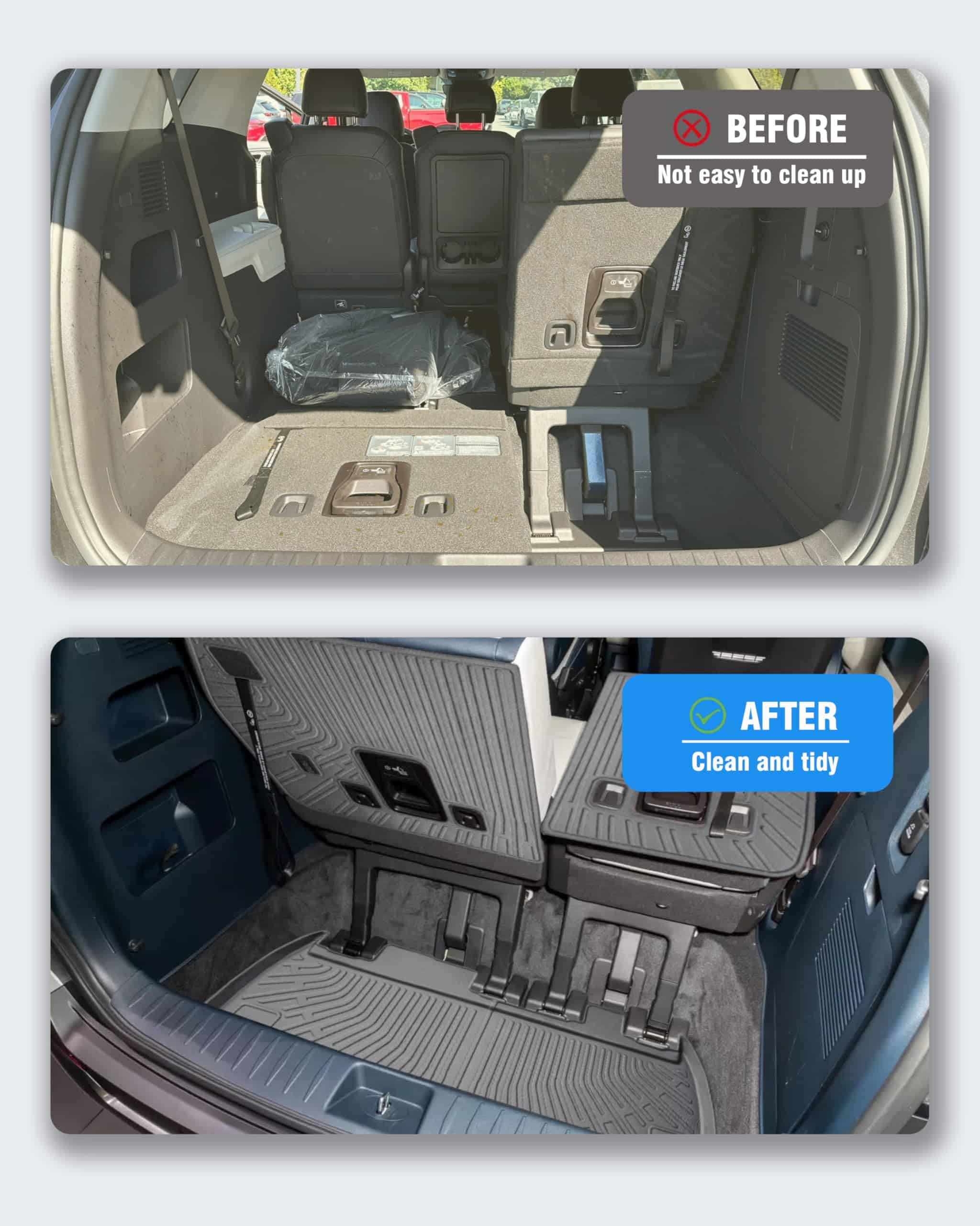 ZQULOYO Forro de Carga y Protector de Respaldo para Kia - Imagen 3