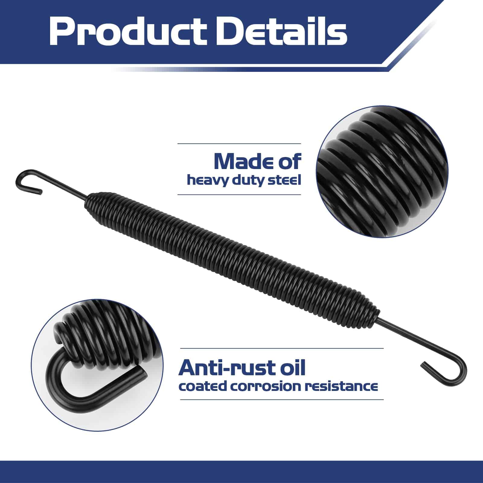 Resorte de capó 13-04638 compatible con Peterbilt 379 357 - Imagen 4