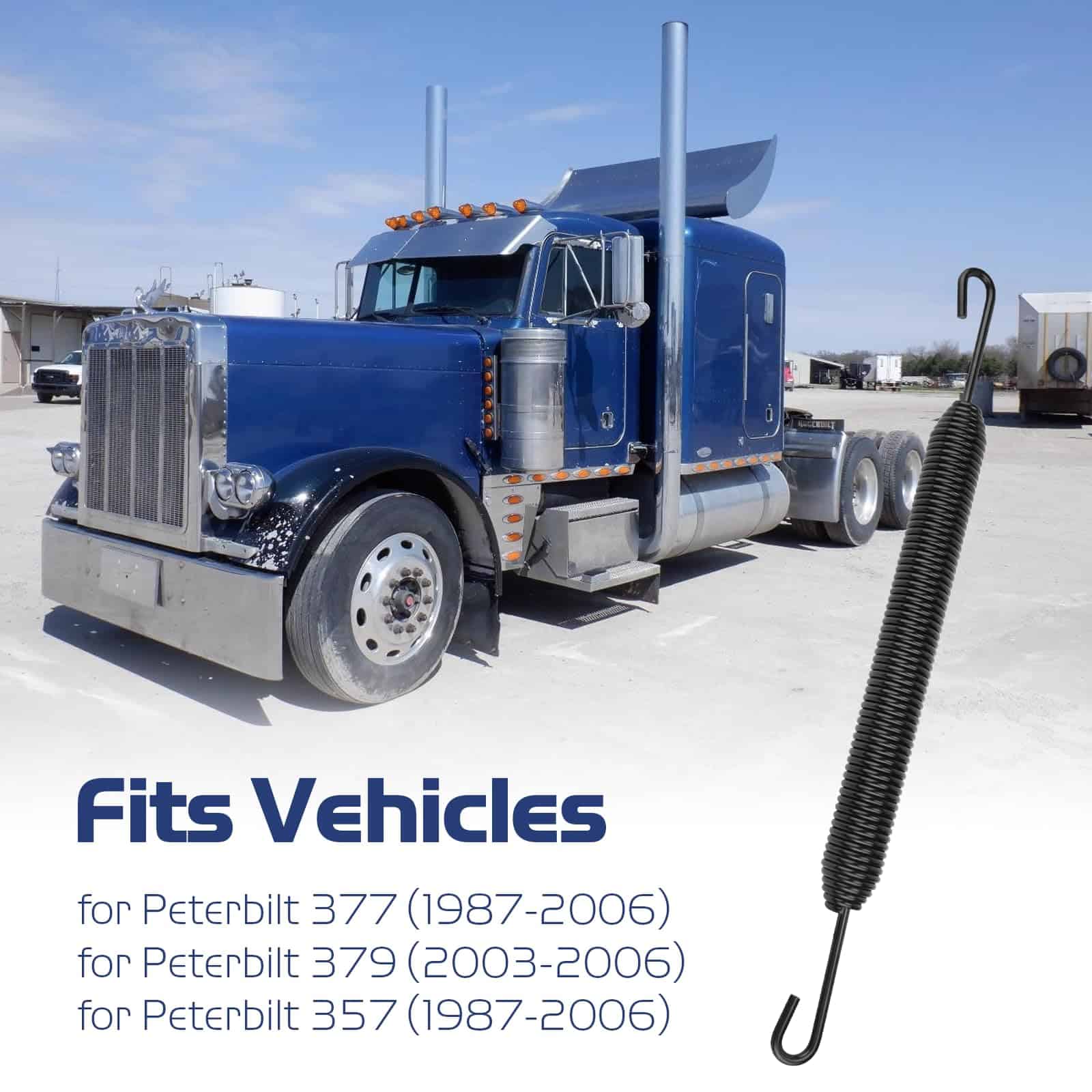 Resorte de capó 13-04638 compatible con Peterbilt 379 357 - Imagen 7