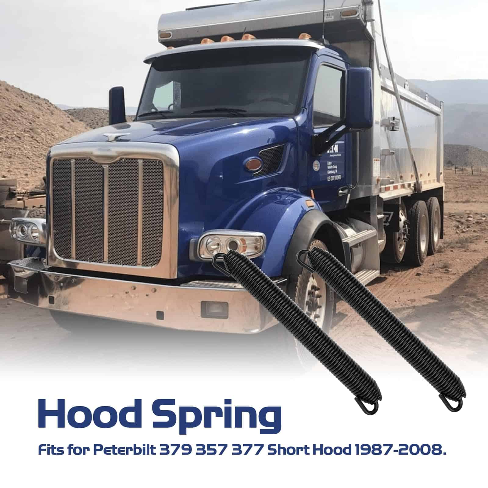 Resorte de capó 13-04638 compatible con Peterbilt 379 357 - Imagen 8