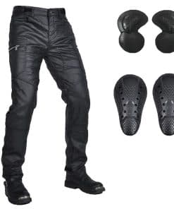 Pantalones de Moto para Hombre con Tejido Textil Resistente