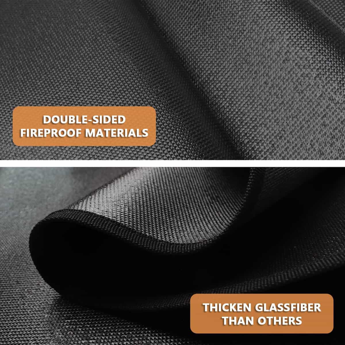 Tapete Ignífugo para Mesa de 19.5" Dewfoam para Estufa Solo - Imagen 4