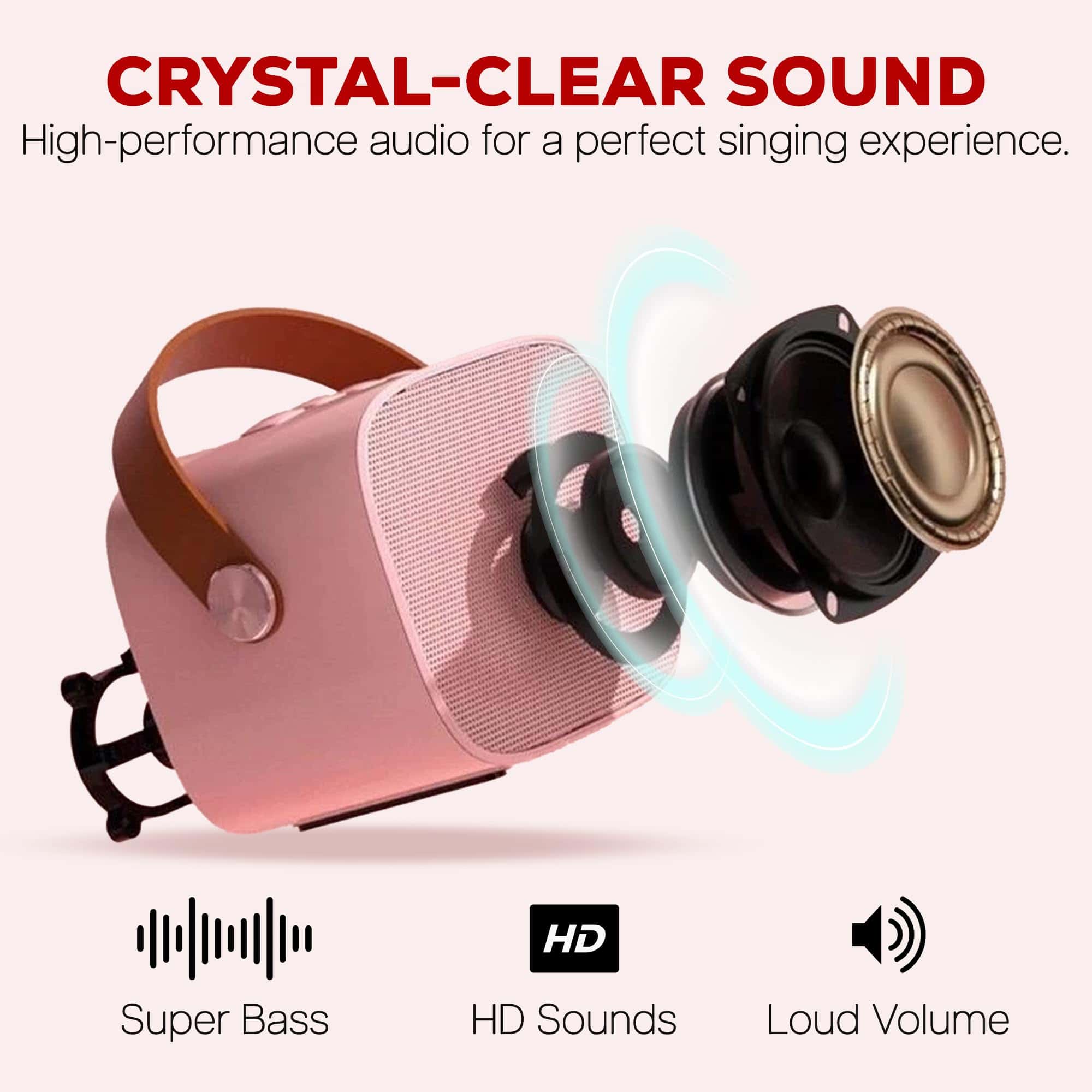 Mini Karaoke Machine Regalo para Niños - Sistema de Karaoke - Imagen 4