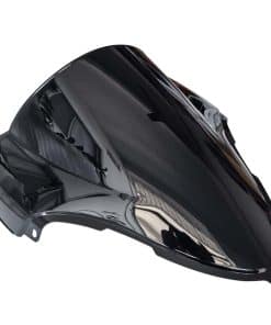 Parabrisas Doble Burbuja para Motocicleta -Rojo