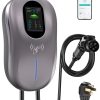 Cargador EV Nivel 2 de 48 Amperios: Conector de Pared de