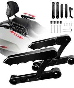 Juego de asas ajustables de pasajero de aluminio BAKAFOH