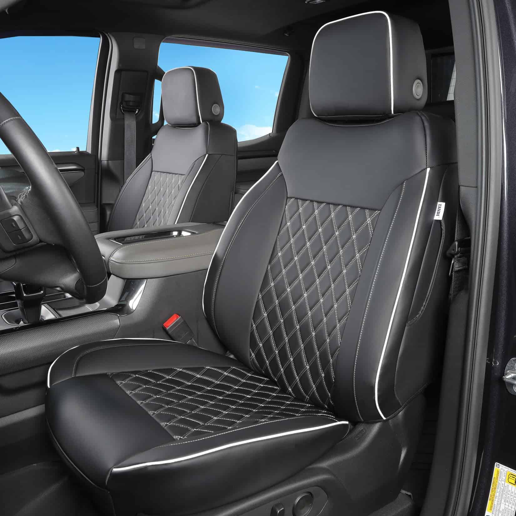 Forro de asiento TANDI a medida para Chevy Silverado 2014 - Imagen 3