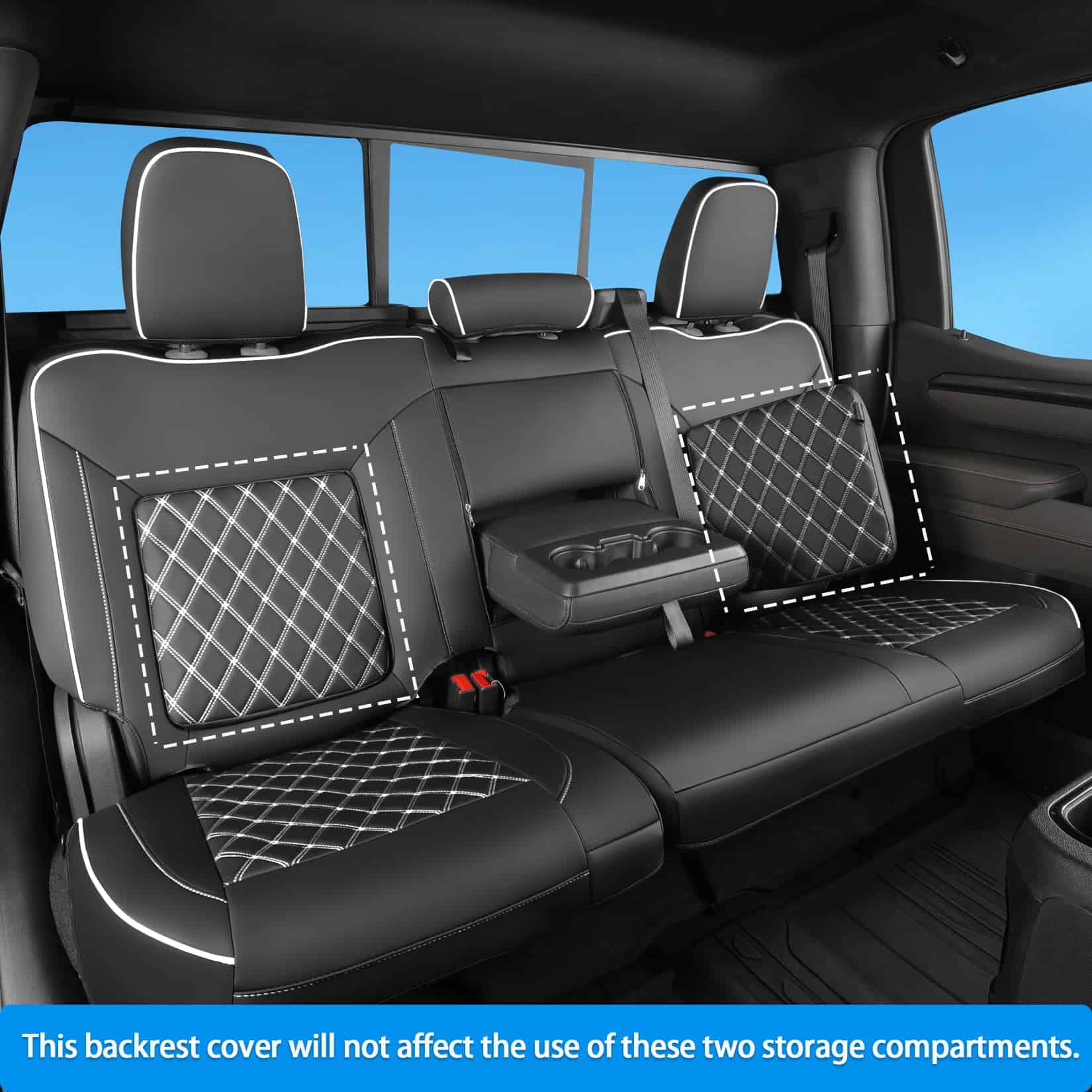 TANDI para Chevy Silverado y GMC Sierra Fundas de Asiento - Imagen 3